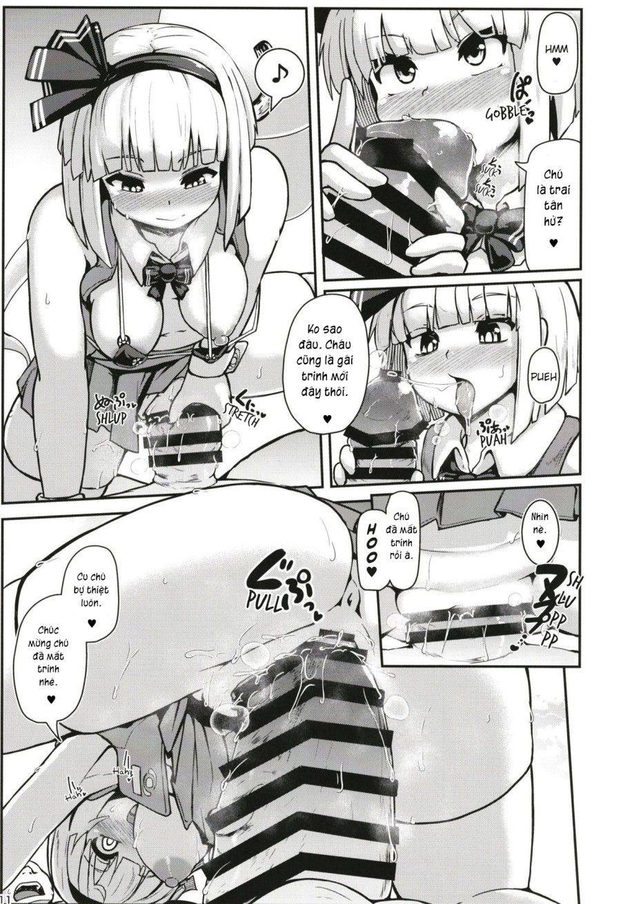 Hatsujou Nyuugyuu Rei Hyoui!? Dosukebe Bakunyuu Youmu Kenzan!! Chương 0 page 10 - Giả Dược