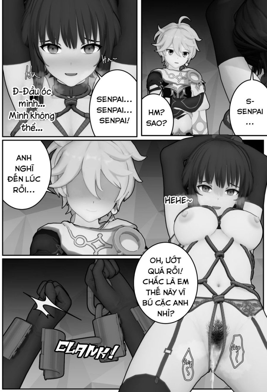 Hậu Bối Bé Bỏng Dễ Thương Của Tôi Không Còn Bướng Bỉnh Nữa! (genshin Impact) Oneshot page 14 - Giả Dược