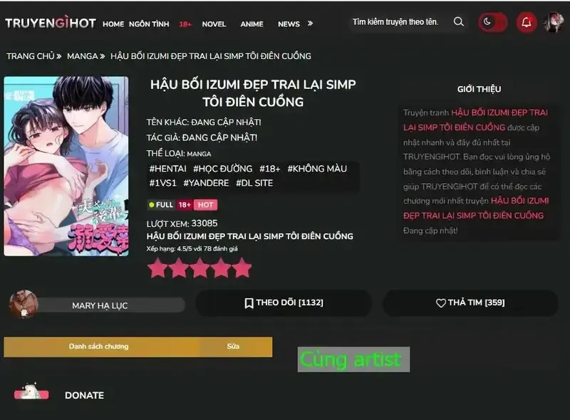 đọc truyện Hậu Bối Izumi Đẹp Trai Lại Simp Tôi Điên Cuồng Chương 3 ảnh 2 tại Thiên Thai Truyện