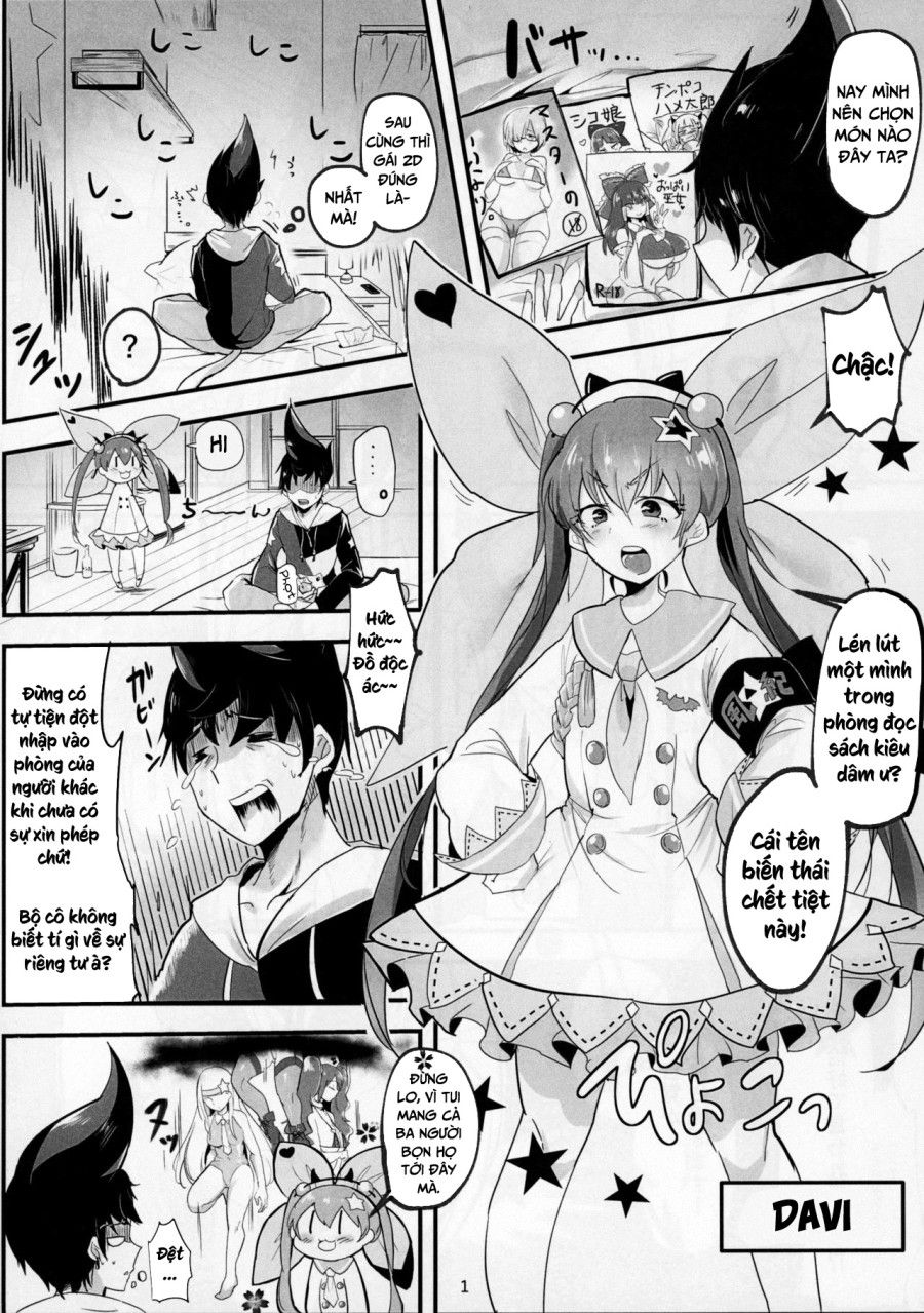 Hậu Cung Con Oneshot page 3 - Giả Dược