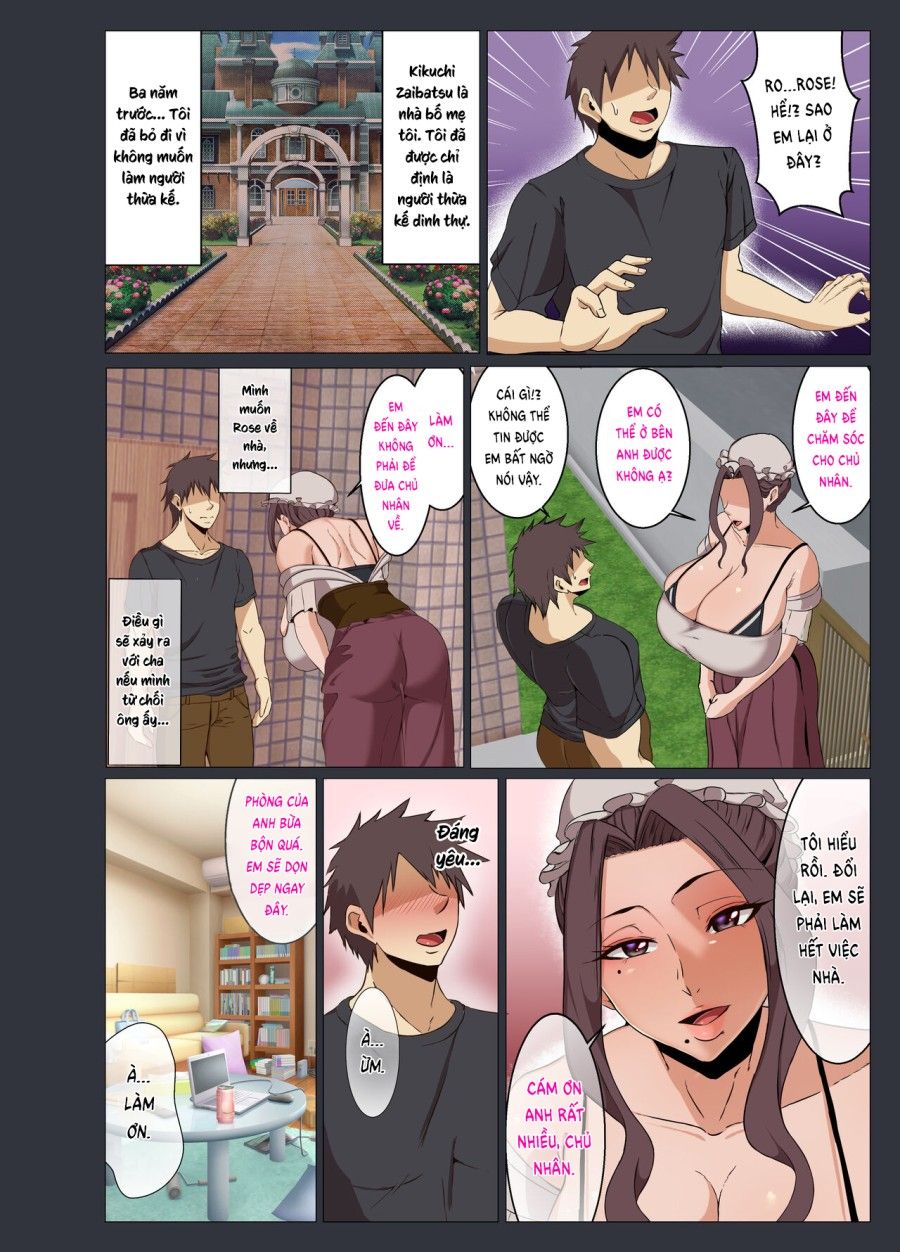 Hầu Gái Hoa Hồng Zú Bò Oneshot page 6 - Giả Dược