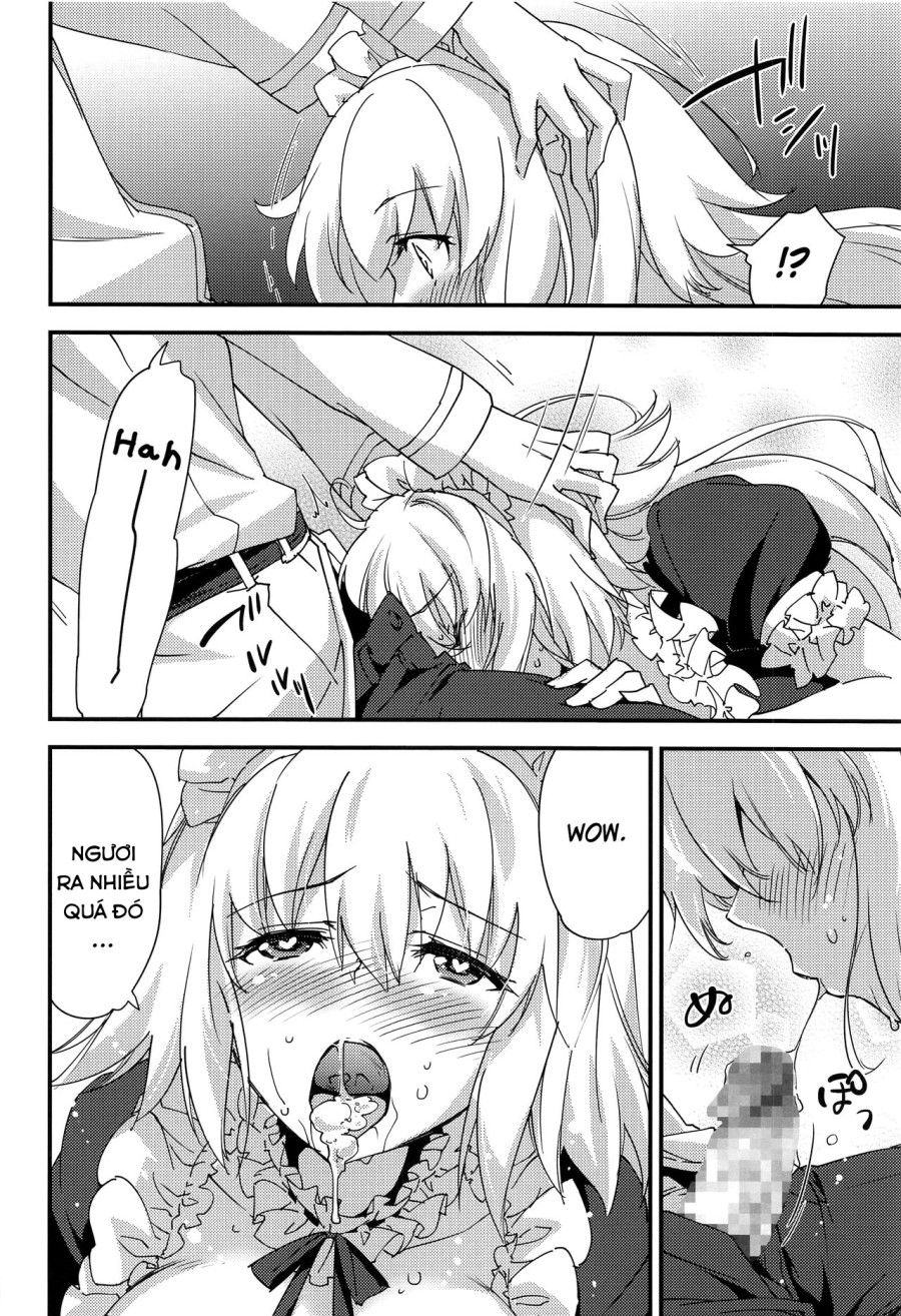 Hầu Gái Jeanne, Phục Vụ Nào! Oneshot page 14 - Giả Dược