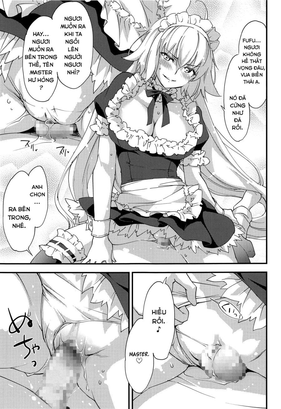 Hầu Gái Jeanne, Phục Vụ Nào! Oneshot page 17 - Giả Dược