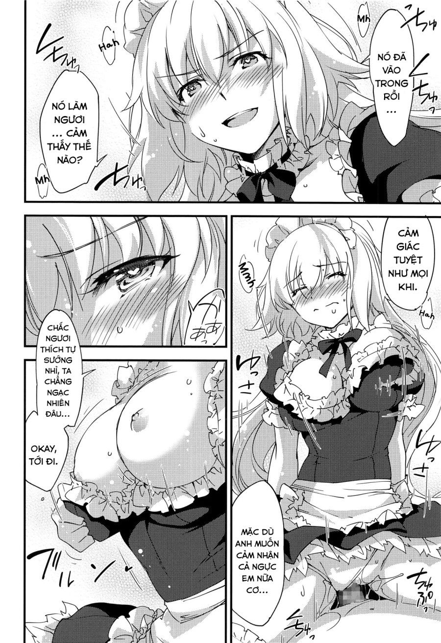 Hầu Gái Jeanne, Phục Vụ Nào! Oneshot page 18 - Giả Dược