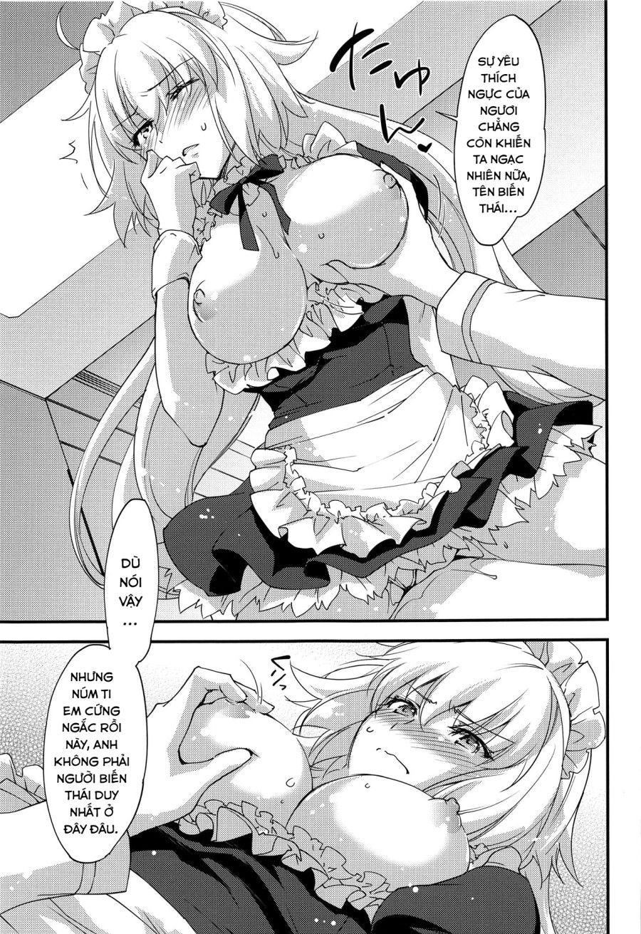 Hầu Gái Jeanne, Phục Vụ Nào! Oneshot page 19 - Giả Dược