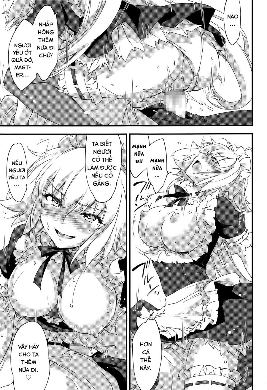Hầu Gái Jeanne, Phục Vụ Nào! Oneshot page 25 - Giả Dược