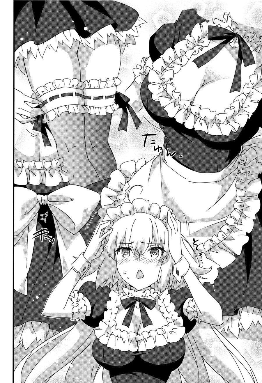 Hầu Gái Jeanne, Phục Vụ Nào! Oneshot page 8 - Giả Dược