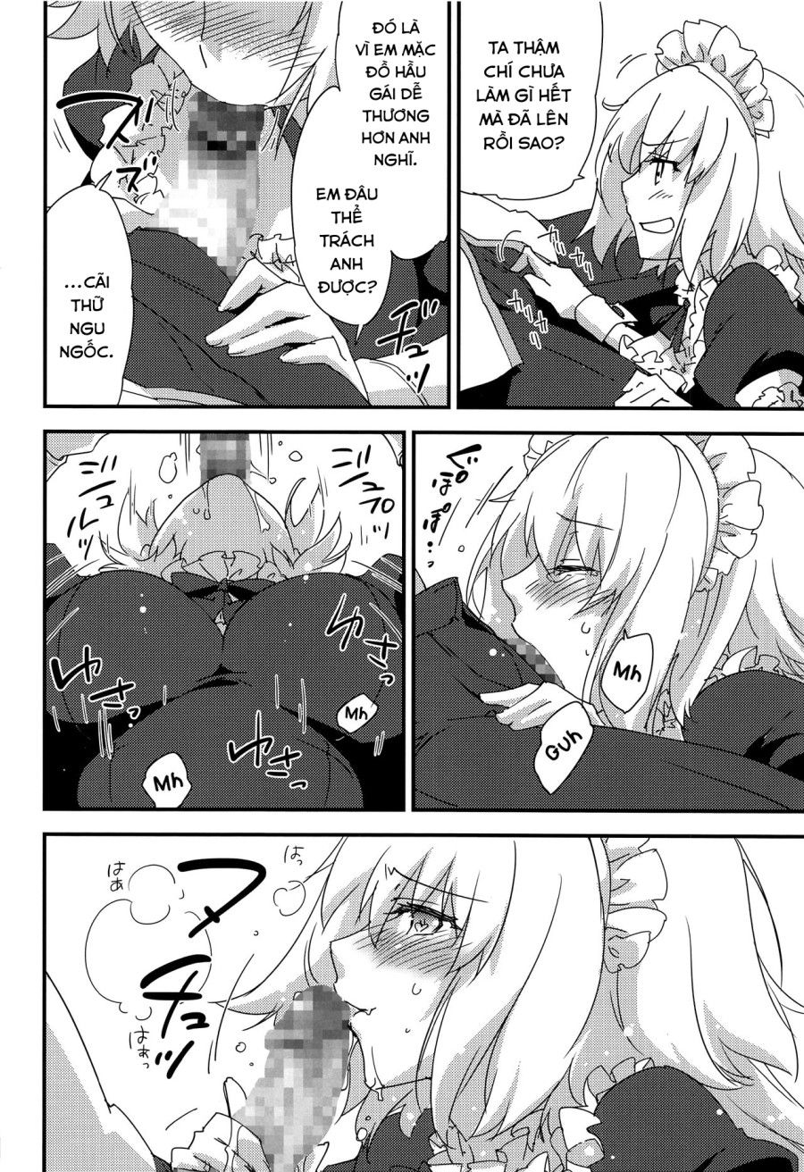 Hầu Gái Jeanne, Phục Vụ Nào! Oneshot page 10 - Giả Dược