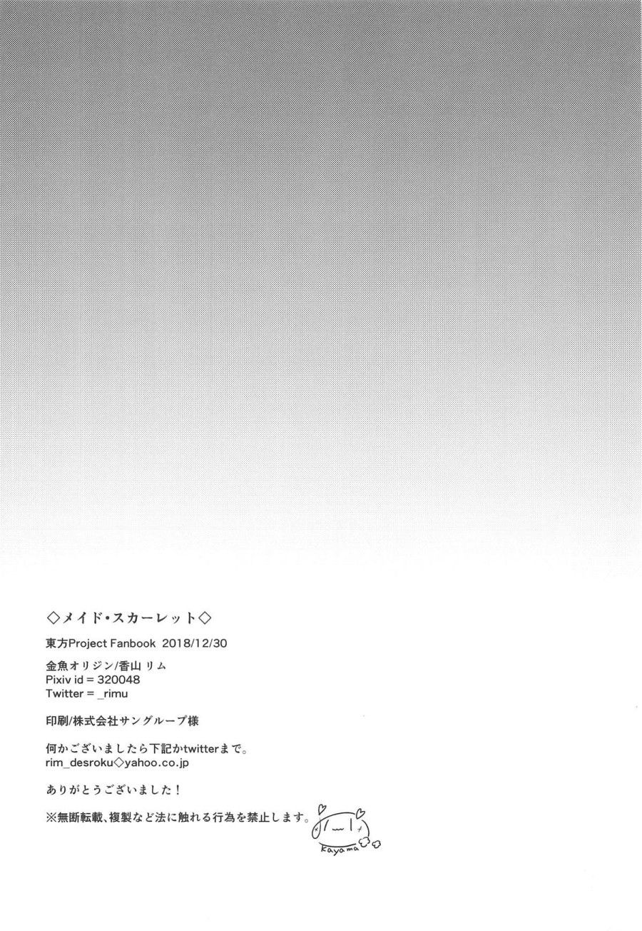 Hầu Gái Scarlet Dự Án Touhou Oneshot page 18 - Giả Dược