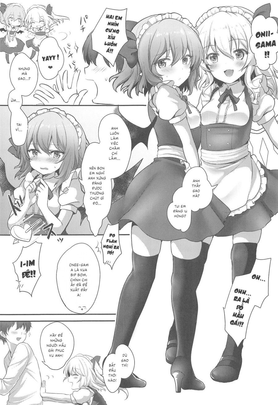 Hầu Gái Scarlet Dự Án Touhou Oneshot page 5 - Giả Dược