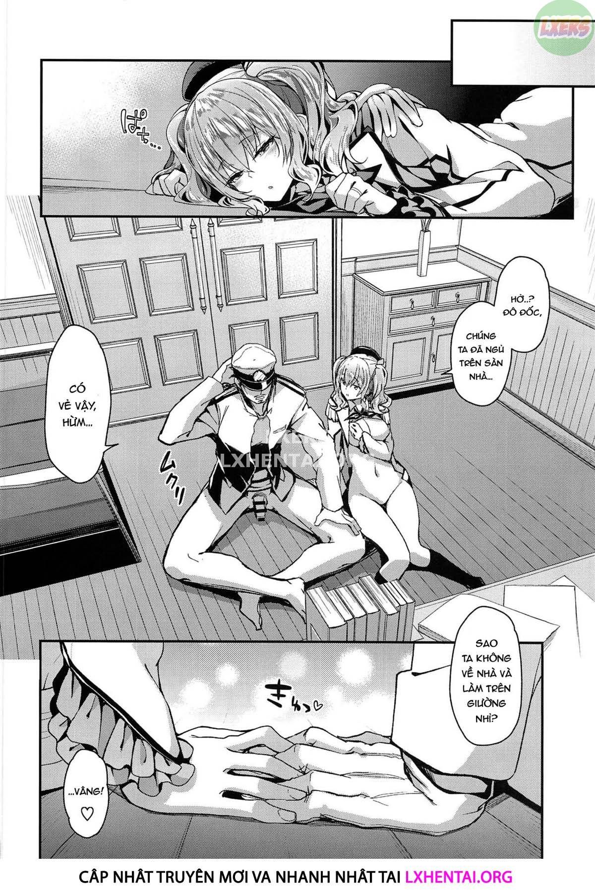 đọc truyện Having A Lovey Dovey Sex Life At The Navy Base Together With Kashima Oneshot ảnh 24 tại Giả Dược