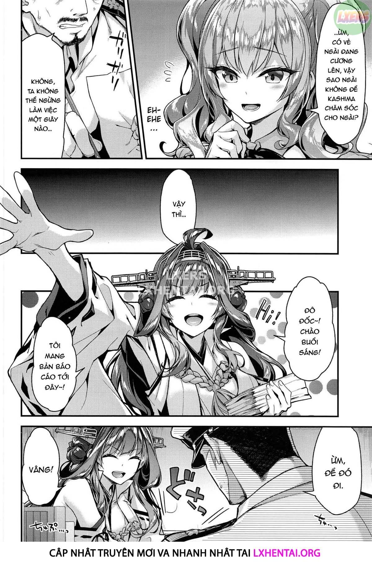 đọc truyện Having A Lovey Dovey Sex Life At The Navy Base Together With Kashima Oneshot ảnh 8 tại Giả Dược