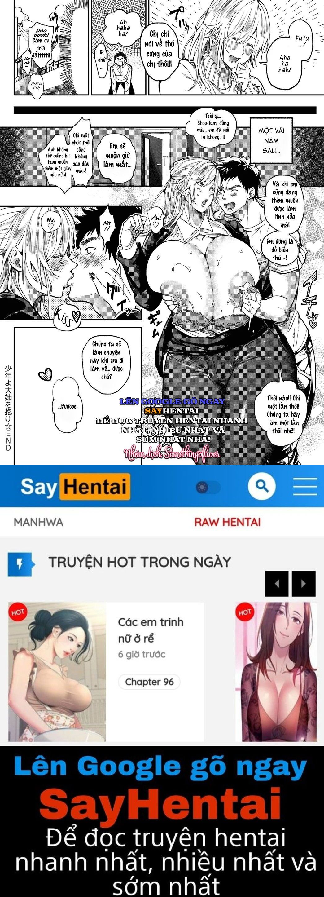 đọc truyện Hãy Bắt Lấy Chị Gái Đi, Chàng Trai Trẻ! Chương 1 ảnh 25 tại Thiên Thai Truyện