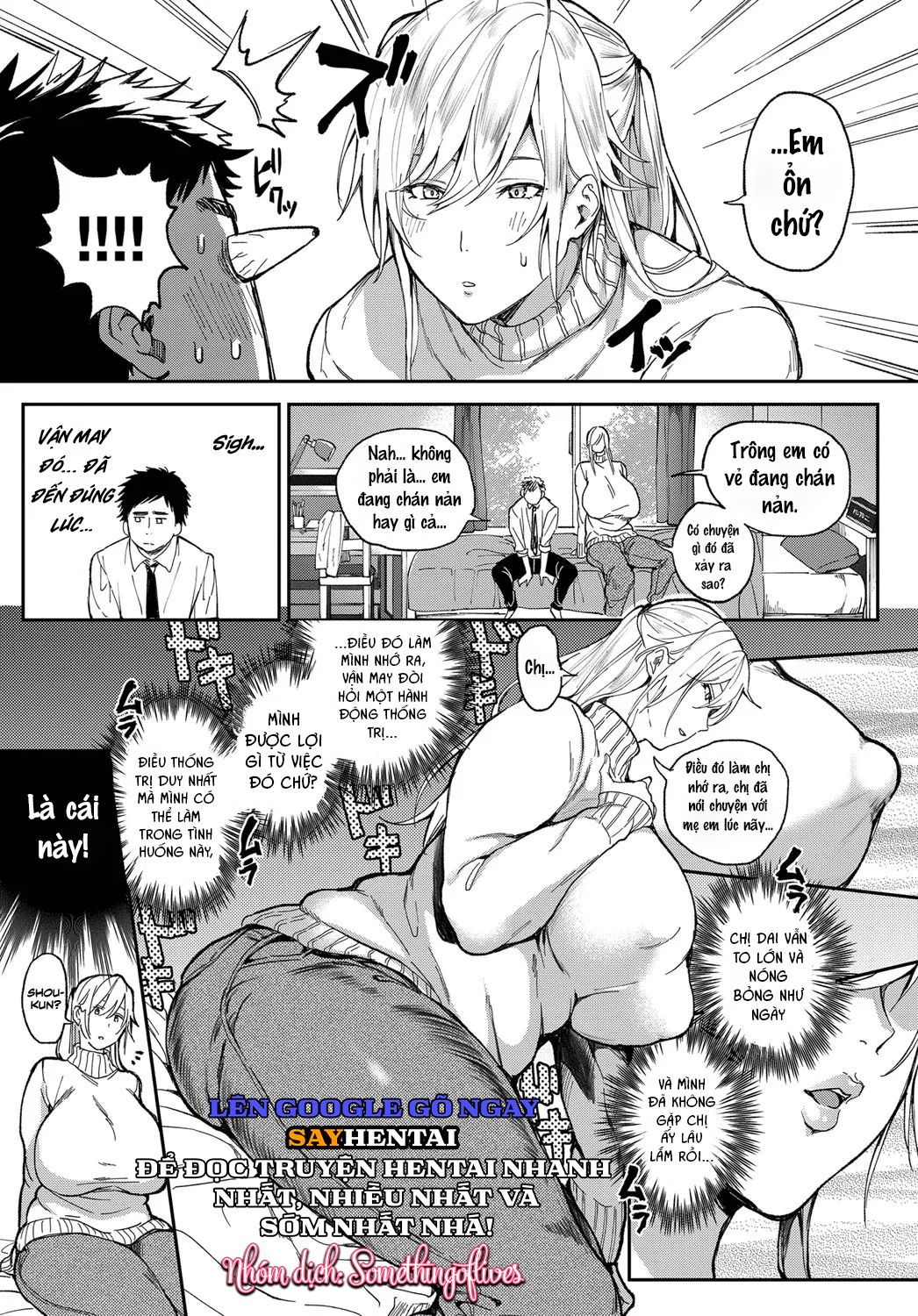 đọc truyện Hãy Bắt Lấy Chị Gái Đi, Chàng Trai Trẻ! Chương 1 ảnh 10 tại Thiên Thai Truyện