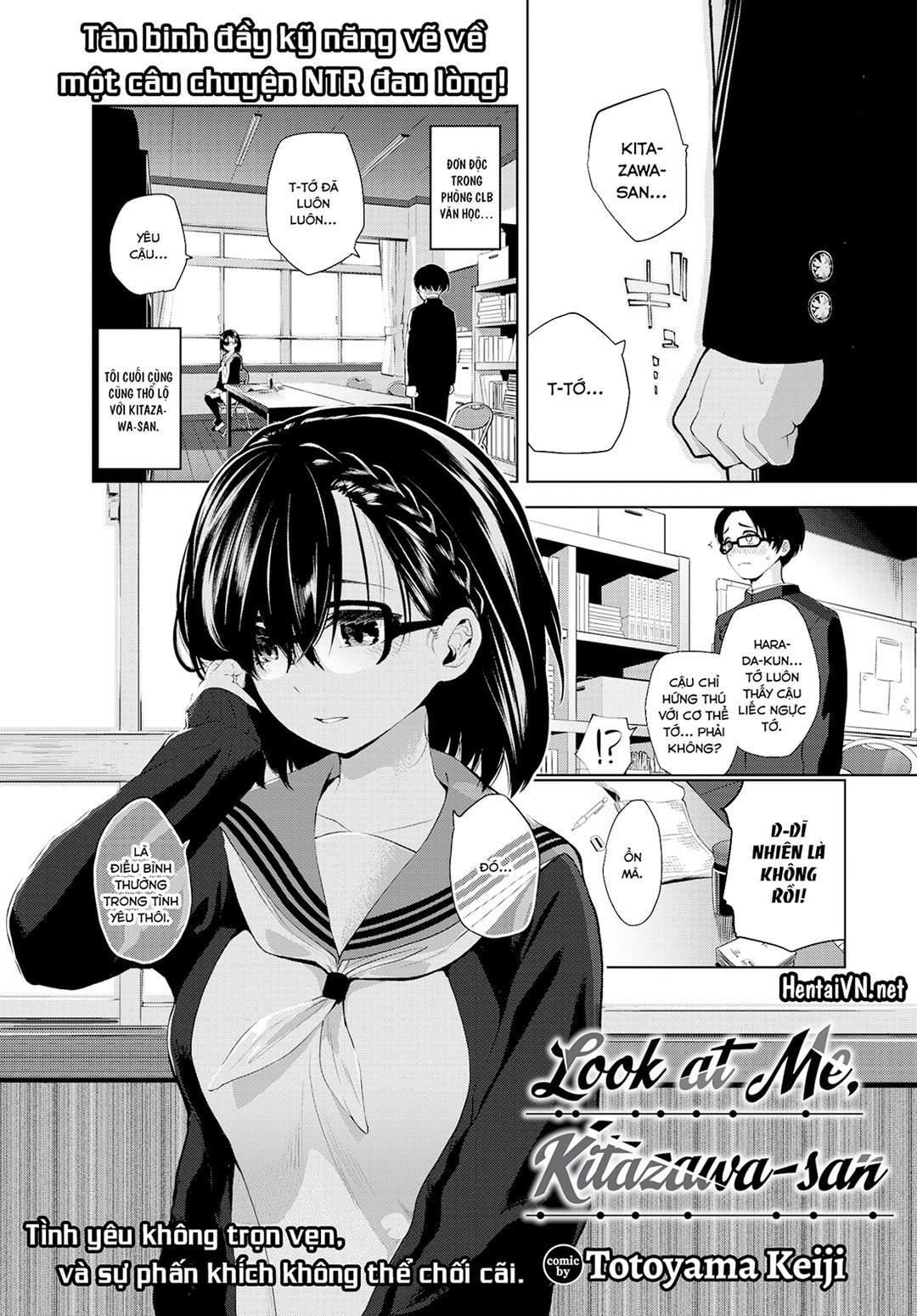 đọc truyện Hãy Nhìn Tớ Nè, Kitazawa! - Oneshot Chương 1 ảnh 2 tại Giả Dược