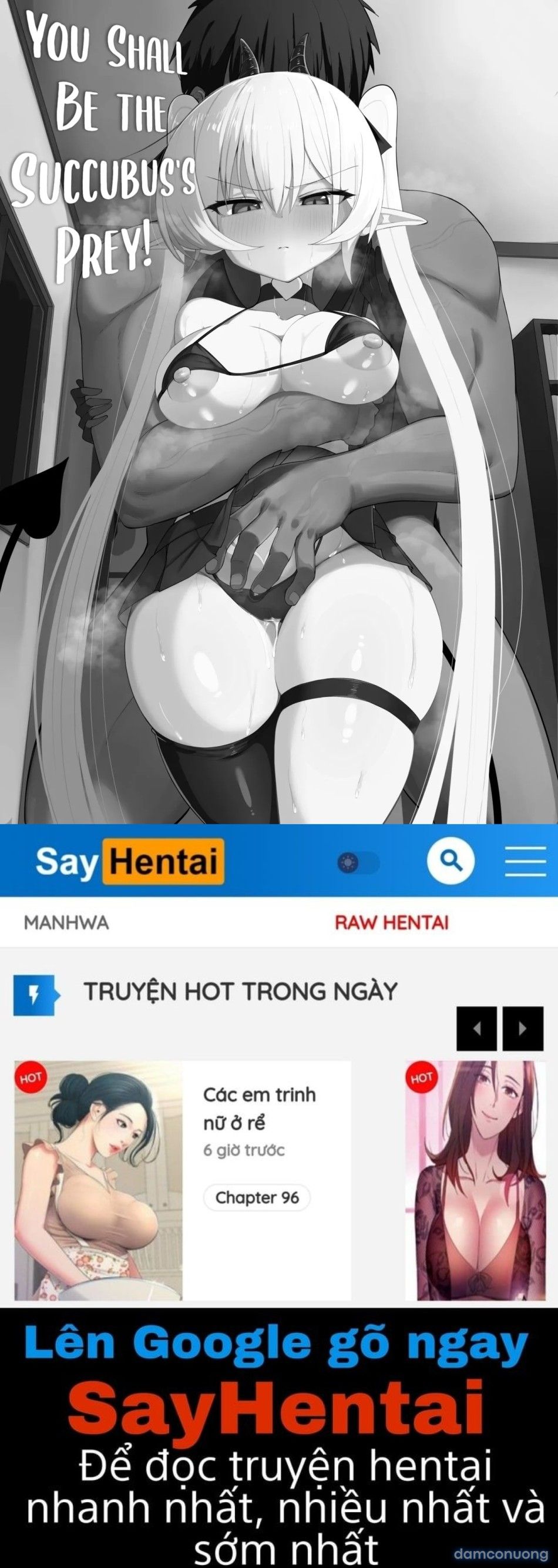 đọc truyện Hãy Trở Thành Con Mồi Của Ác Quỷ Dâm Dục! Chương 2 ảnh 23 tại Thiên Thai Truyện