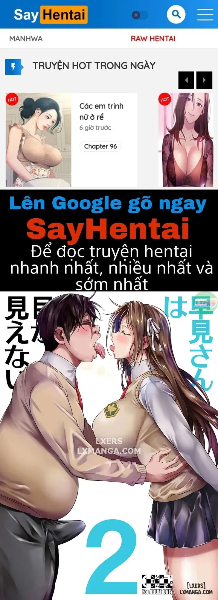 đọc truyện Hayami-san Wa Me Ga Mienai Chương 2 ảnh 2 tại Thiên Thai Truyện