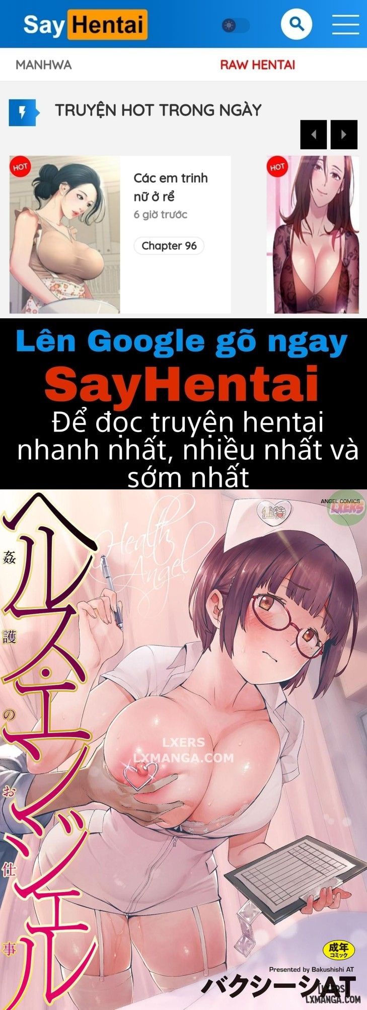đọc truyện Health Angel Kango No Oshigoto Chương 1 ảnh 1 tại Giả Dược