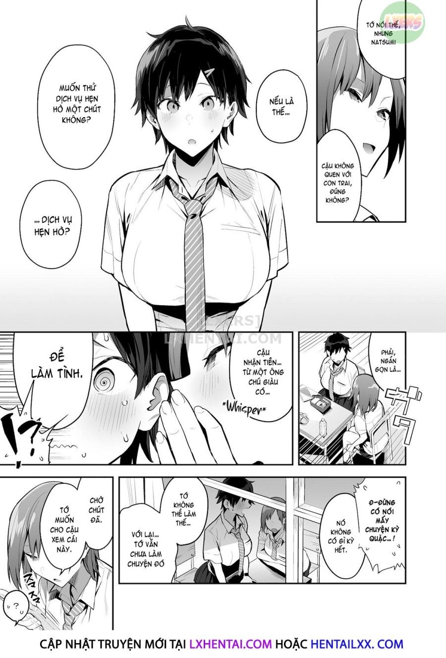 Healthy Boyish Girl Does Compensated Dating. Oneshot page 9 - Giả Dược