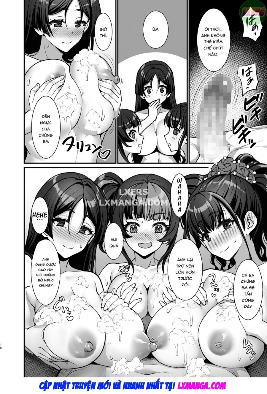 Heian Girls 4p Nhà Tắm Gợi Cảm Chơi Oneshot page 12 - Giả Dược