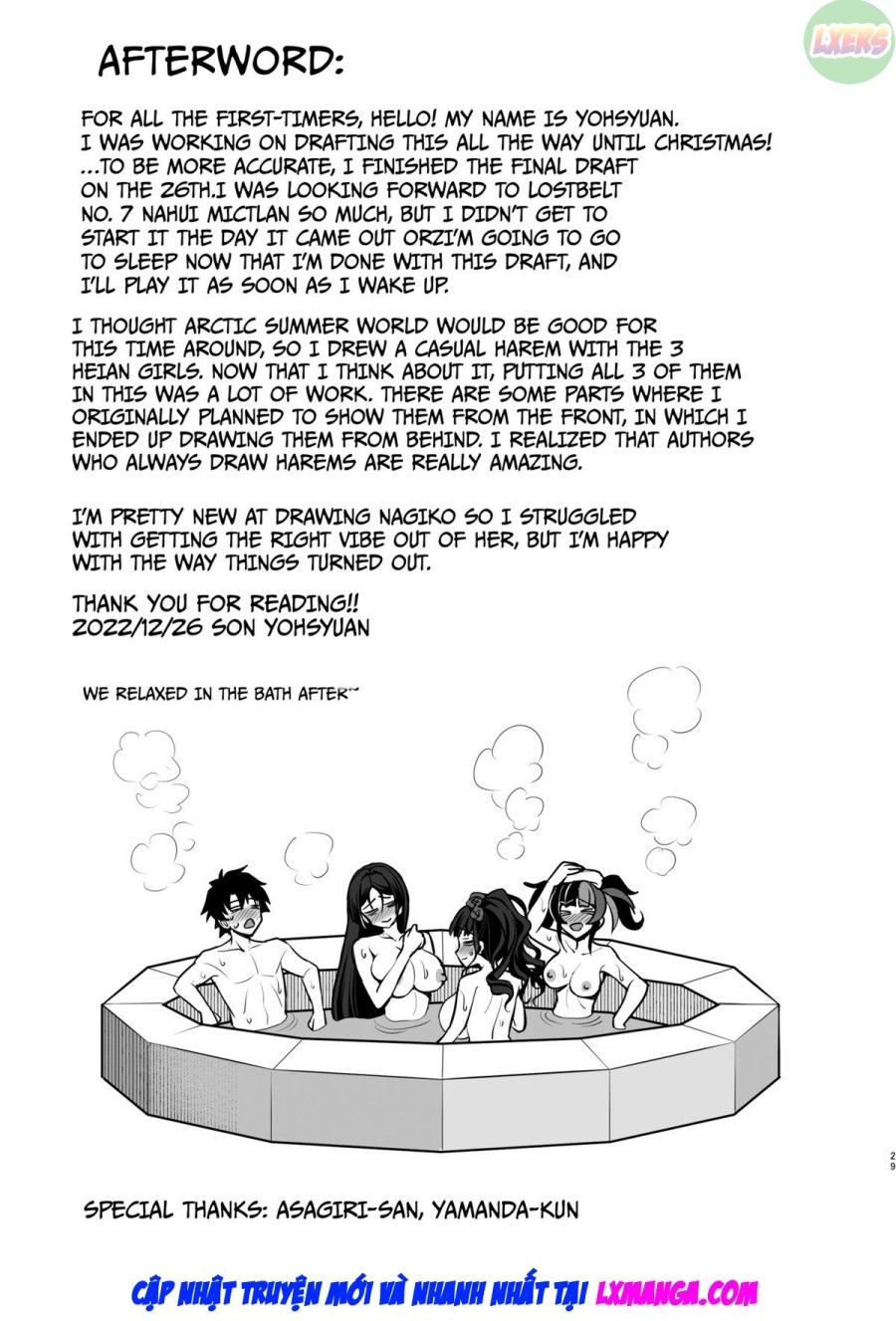 Heian Girls 4p Nhà Tắm Gợi Cảm Chơi Oneshot page 31 - Giả Dược