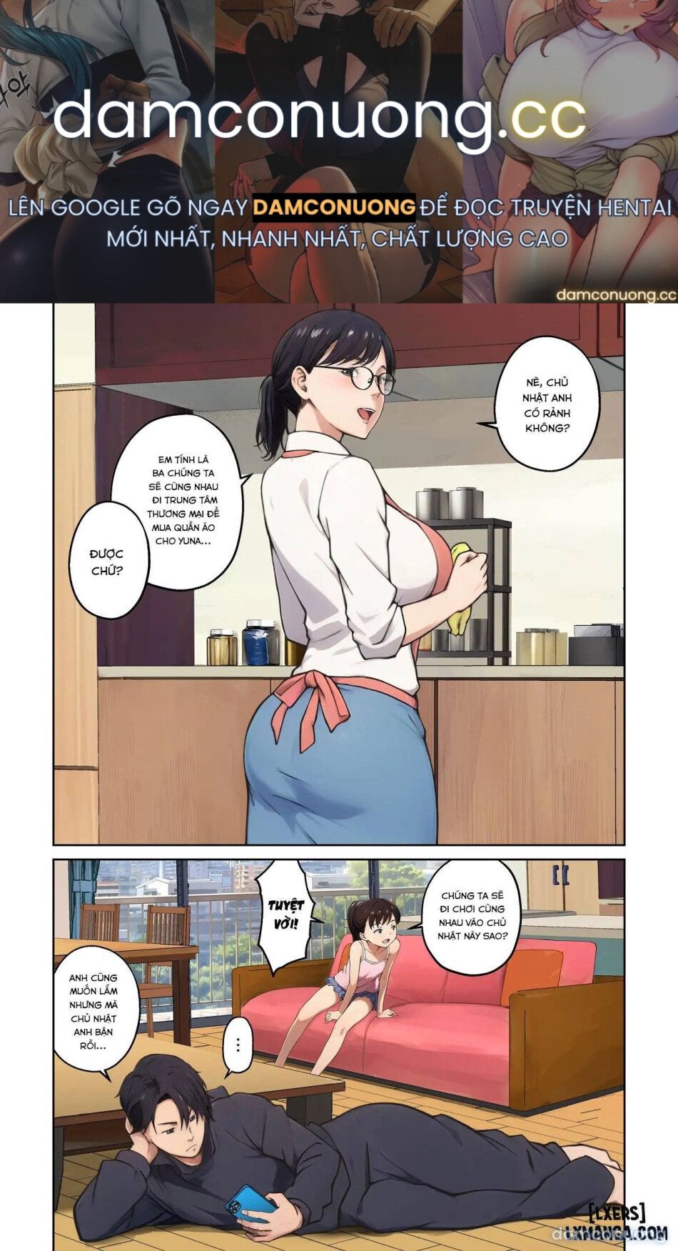 đọc truyện Heibon Na Shufu Dakedo Gogo Dake Hitozuma Yametemasu Chương 1 ảnh 2 tại Thiên Thai Truyện