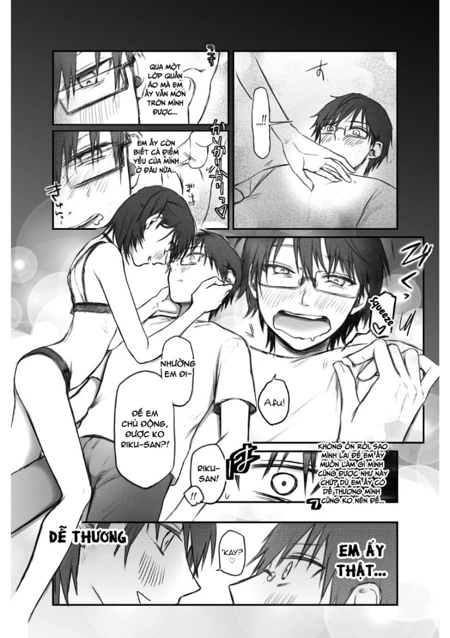 Hẹn Hò Qua Mạng - Tôi Bị Ép Khô Bởi Một Em Trap Hệ M Oneshot page 11 - Giả Dược
