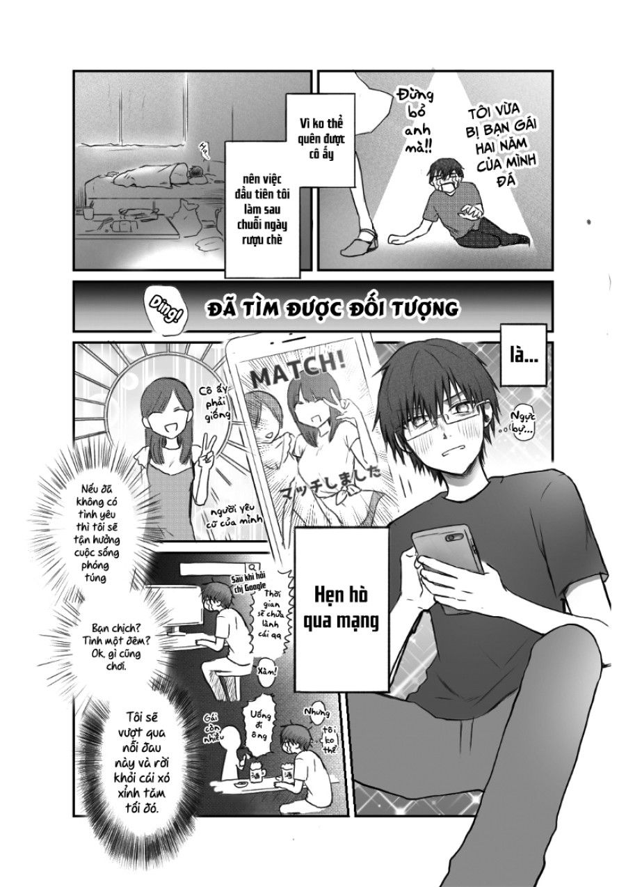 Hẹn Hò Qua Mạng - Tôi Bị Ép Khô Bởi Một Em Trap Hệ M Oneshot page 3 - Giả Dược