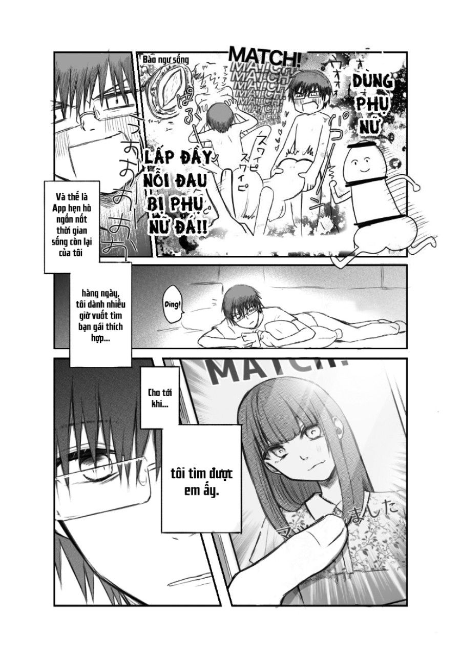 Hẹn Hò Qua Mạng - Tôi Bị Ép Khô Bởi Một Em Trap Hệ M Oneshot page 4 - Giả Dược