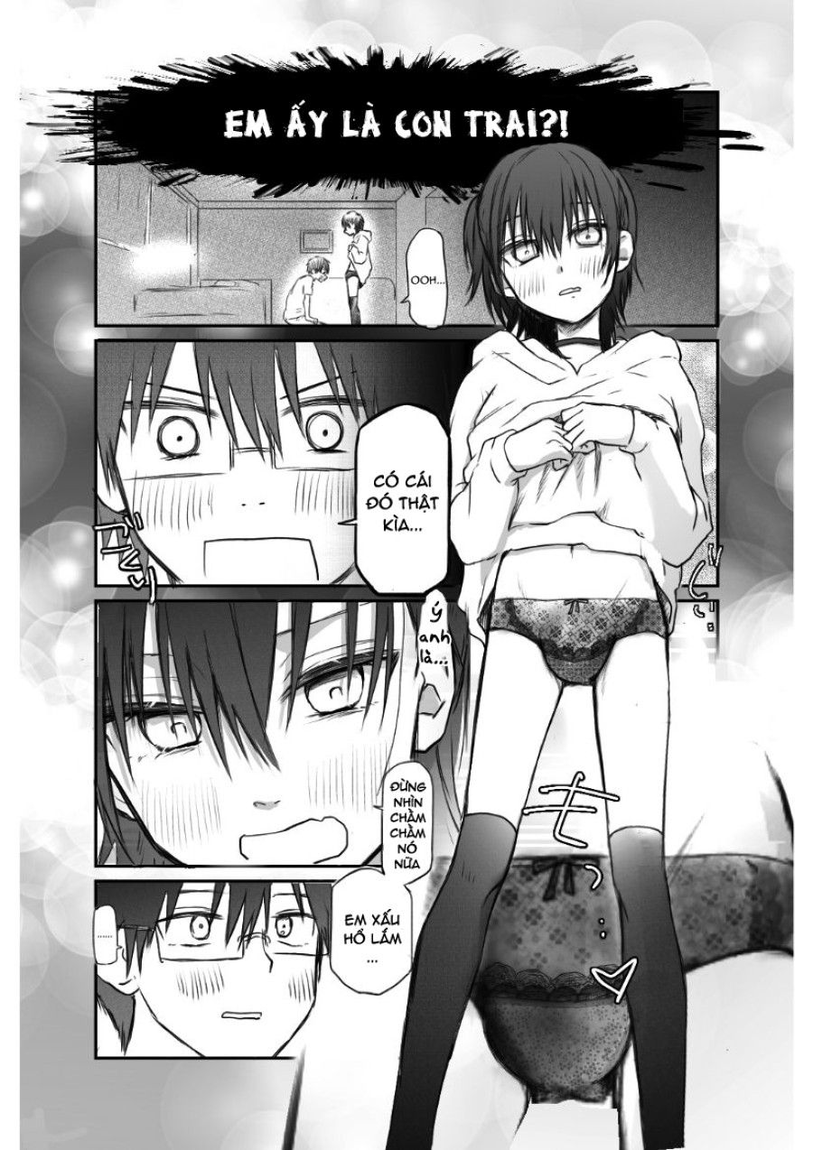 Hẹn Hò Qua Mạng - Tôi Bị Ép Khô Bởi Một Em Trap Hệ M Oneshot page 7 - Giả Dược