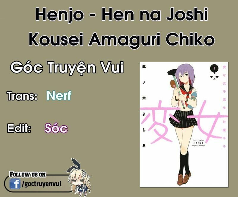 đọc truyện Henjo – Hen Na Joshi Kousei Amaguri Chiko Chương 1 ảnh 2 tại Giả Dược