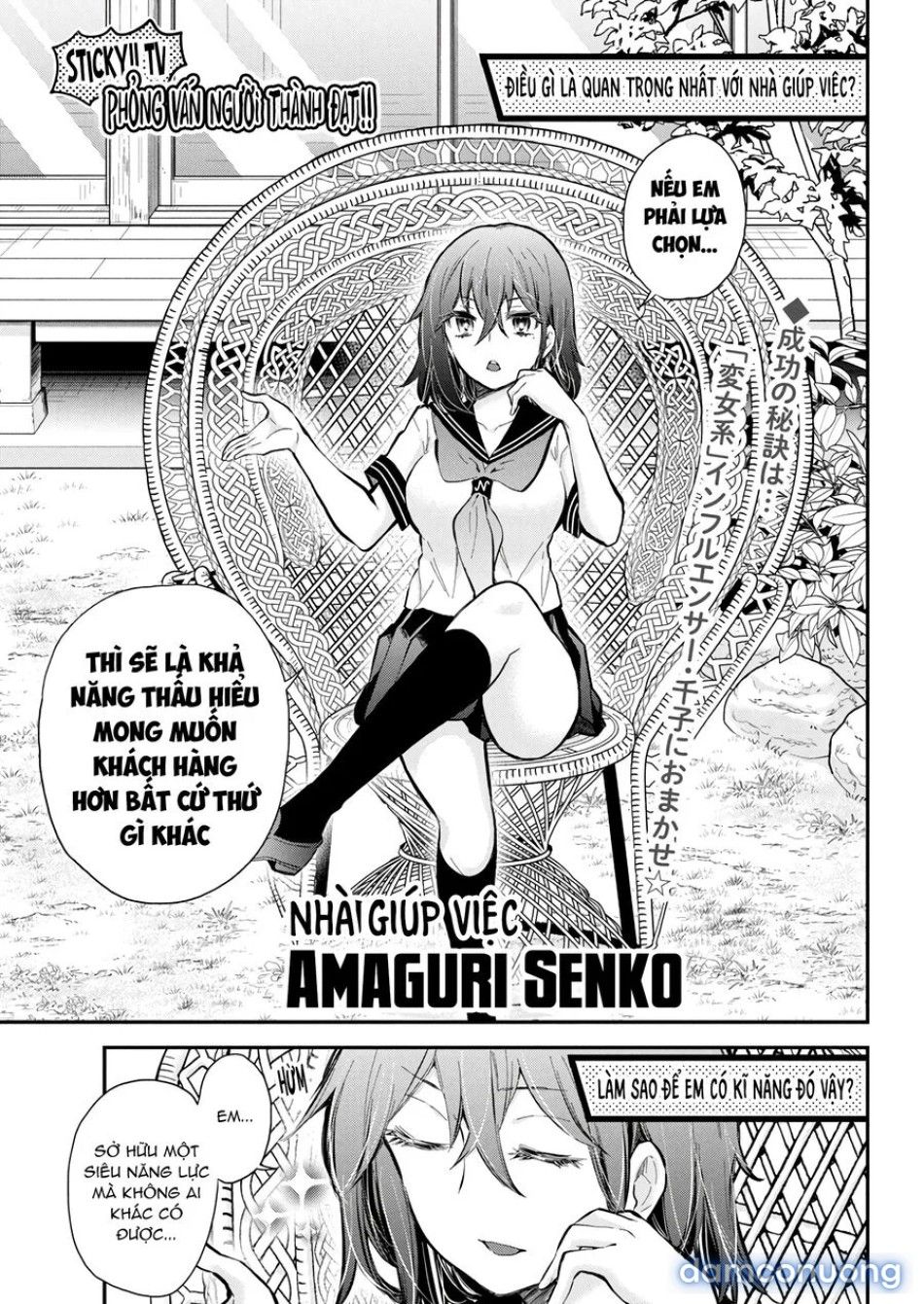 đọc truyện Henjo – Hen Na Joshi Kousei Amaguri Chiko Chương 129 ảnh 3 tại Thiên Thai Truyện