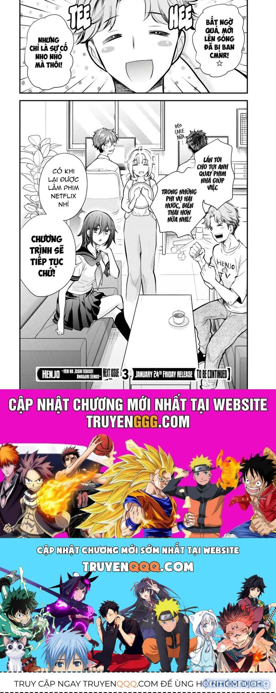 đọc truyện Henjo – Hen Na Joshi Kousei Amaguri Chiko Chương 129 ảnh 22 tại Thiên Thai Truyện