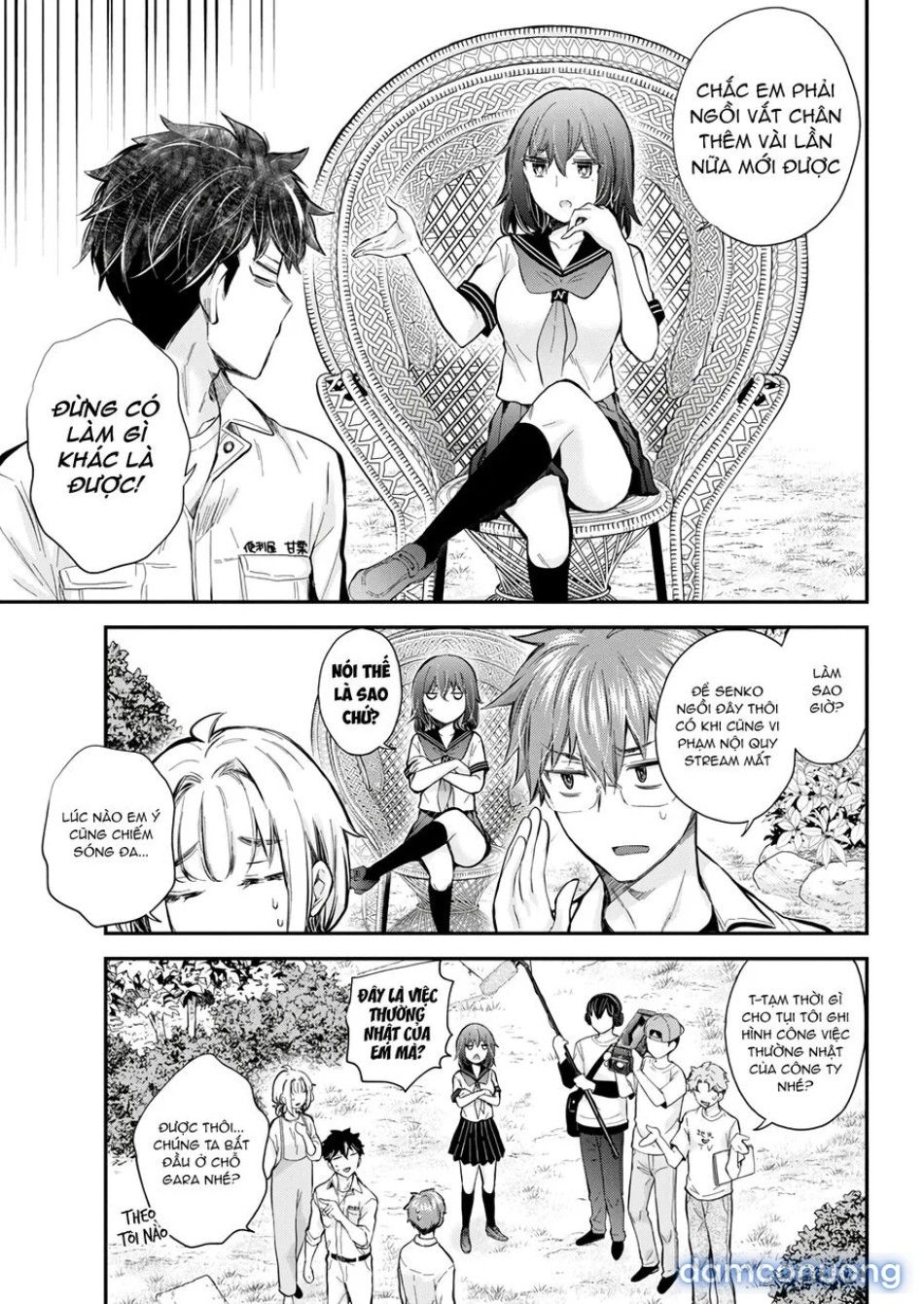 đọc truyện Henjo – Hen Na Joshi Kousei Amaguri Chiko Chương 129 ảnh 9 tại Thiên Thai Truyện