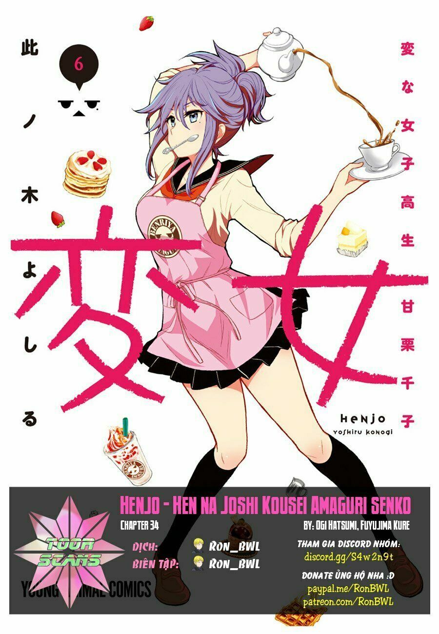 đọc truyện Henjo – Hen Na Joshi Kousei Amaguri Chiko Chương 34 ảnh 1 tại Giả Dược