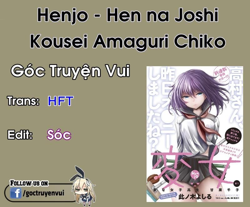 đọc truyện Henjo – Hen Na Joshi Kousei Amaguri Chiko Chương 5.1 ảnh 2 tại Giả Dược