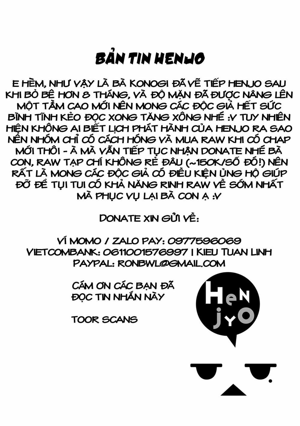 đọc truyện Henjo – Hen Na Joshi Kousei Amaguri Chiko Chương 95 ảnh 23 tại Giả Dược