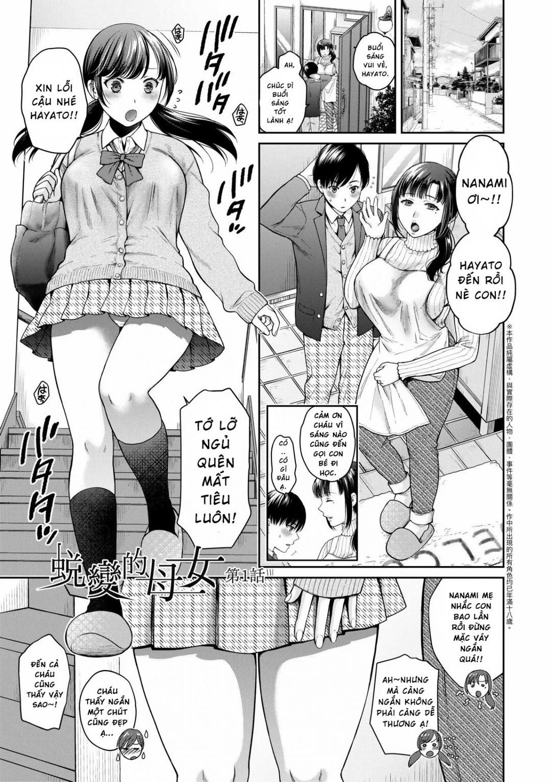 đọc truyện Henyousuru Oyako Etsuraku Ni Mezameru Saori, Yokubou Ni Ochiru Nanami Chương 1 ảnh 7 tại Thiên Thai Truyện