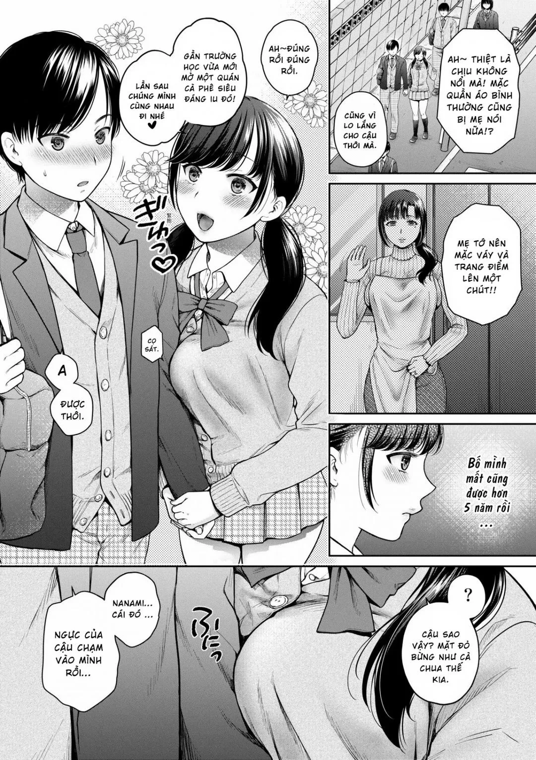 Henyousuru Oyako Etsuraku Ni Mezameru Saori, Yokubou Ni Ochiru Nanami - Chương 1