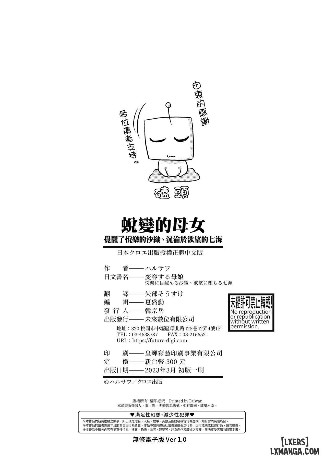 đọc truyện Henyousuru Oyako Etsuraku Ni Mezameru Saoriiii Chương 7 ảnh 24 tại Thiên Thai Truyện