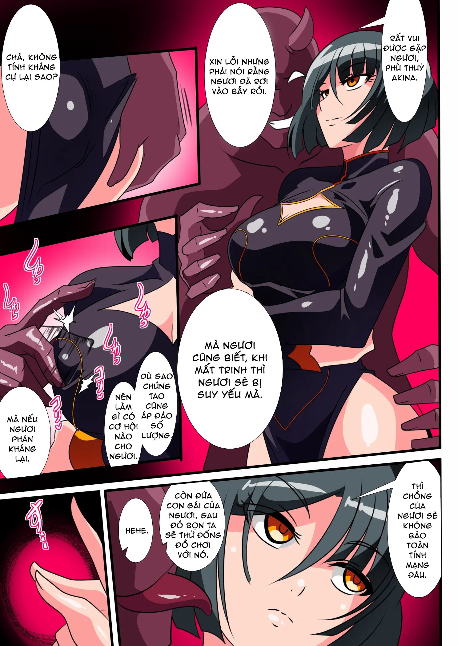 đọc truyện Heroine Harassment Junketsu No Taimashi Akina Chương 2 ảnh 10 tại Giả Dược