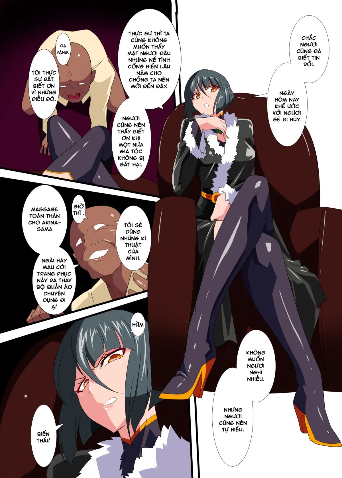 đọc truyện Heroine Harassment Junketsu No Taimashi Akina Chương 3 ảnh 9 tại Giả Dược
