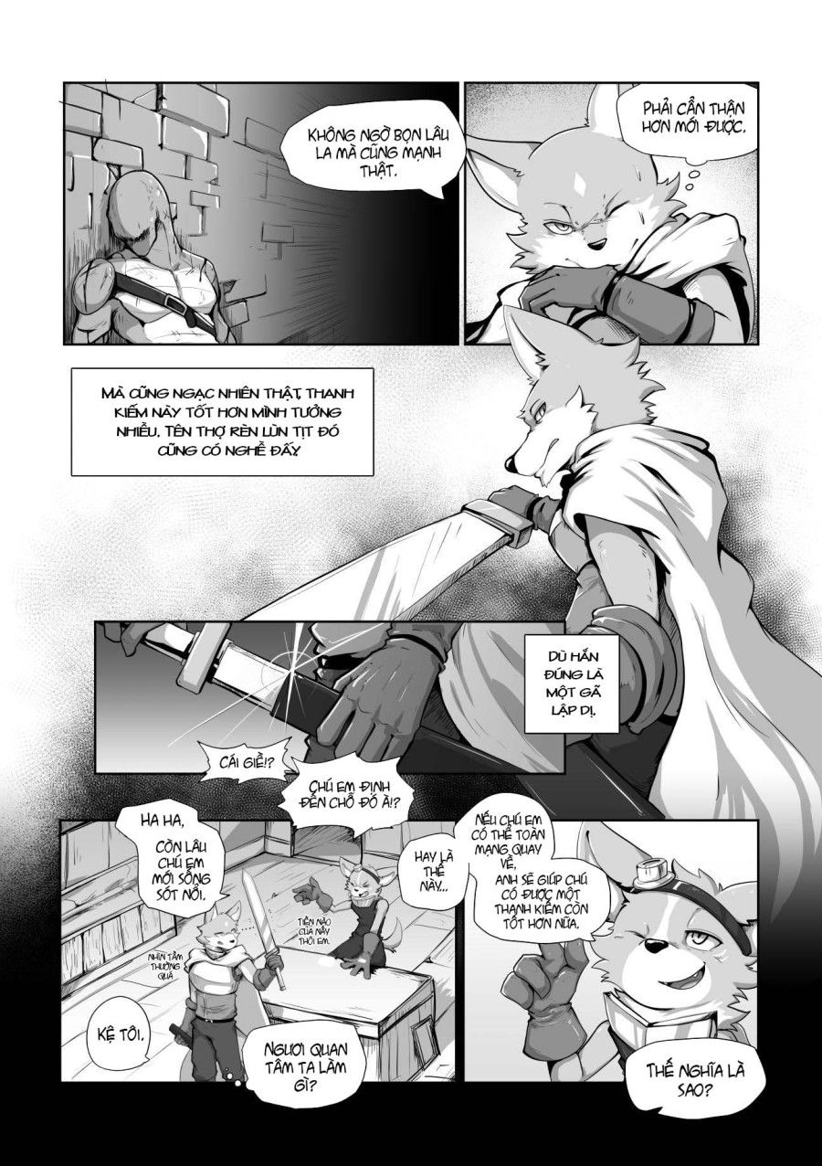 Hiệp Sĩ Và Ác Ma Oneshot page 4 - Giả Dược