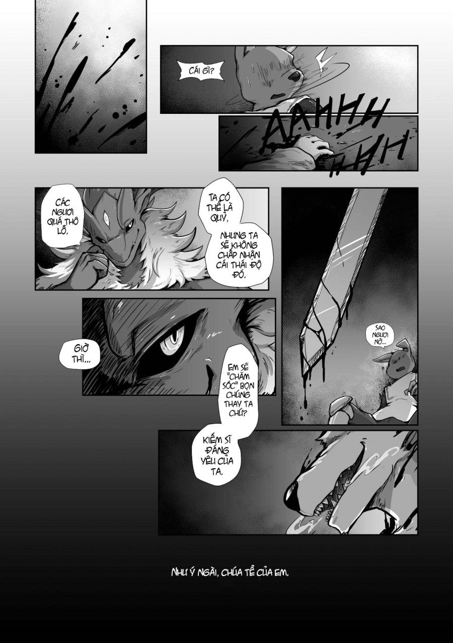 Hiệp Sĩ Và Ác Ma Oneshot page 39 - Giả Dược