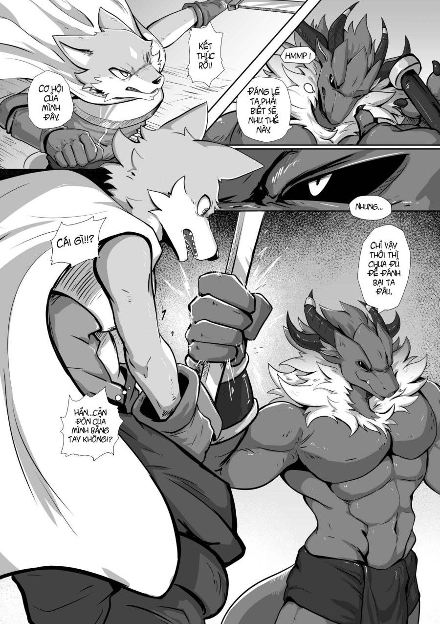 Hiệp Sĩ Và Ác Ma Oneshot page 10 - Giả Dược