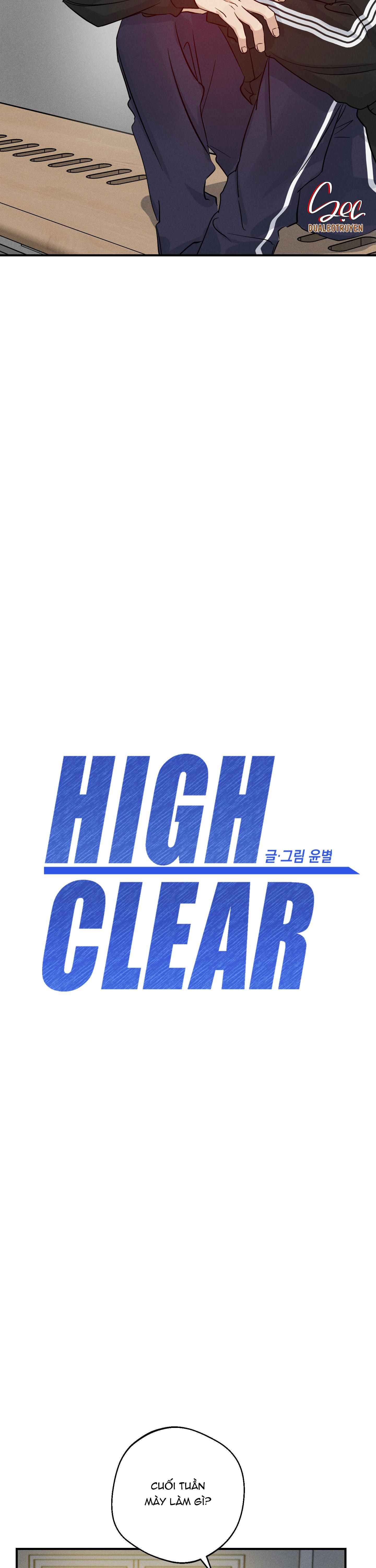 đọc truyện High Clear Chương 31 ảnh 6 tại Truyện Dạ Ký