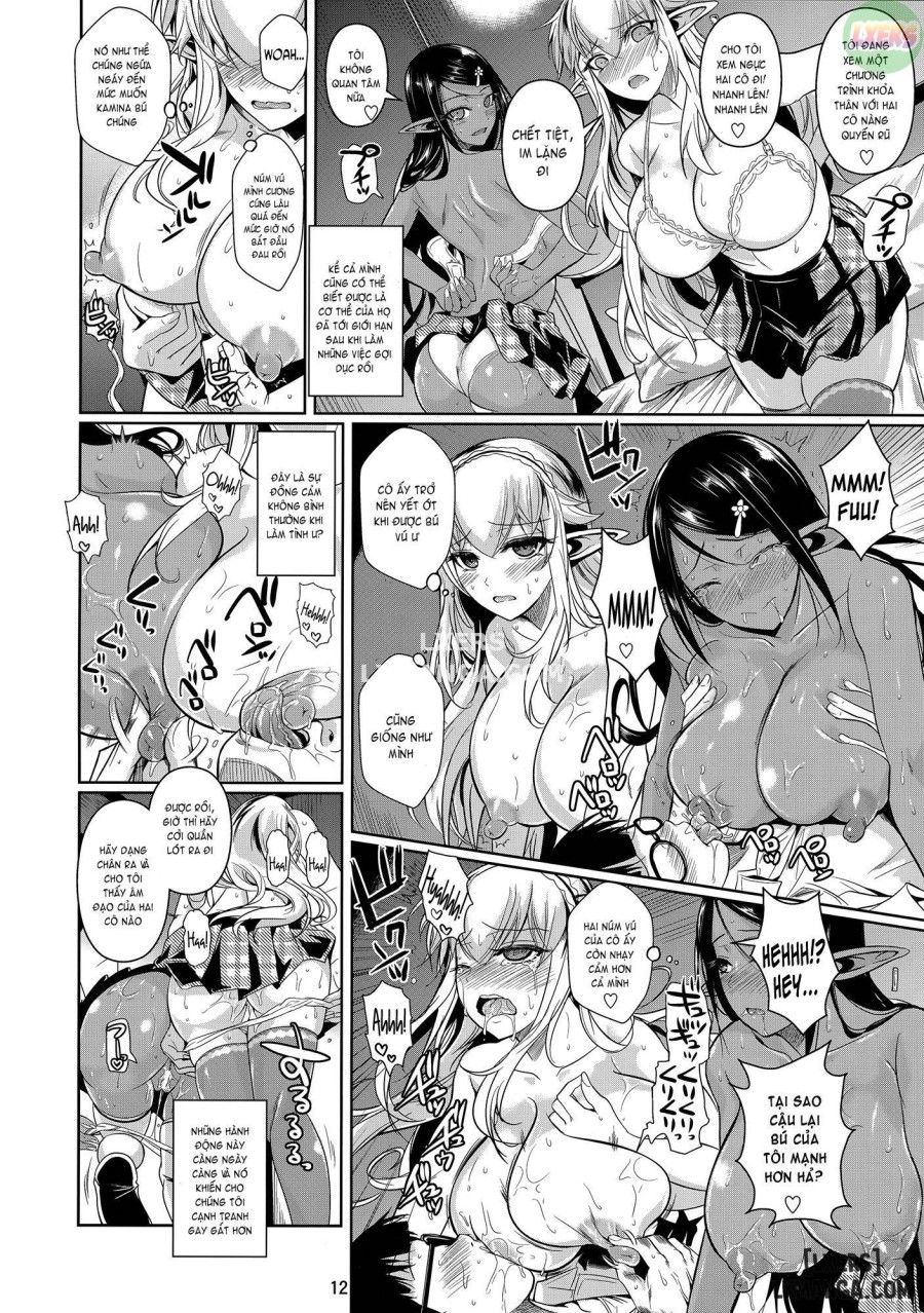 đọc truyện High Elf × High School Shiro × Kuro Oneshot ảnh 14 tại Thiên Thai Truyện