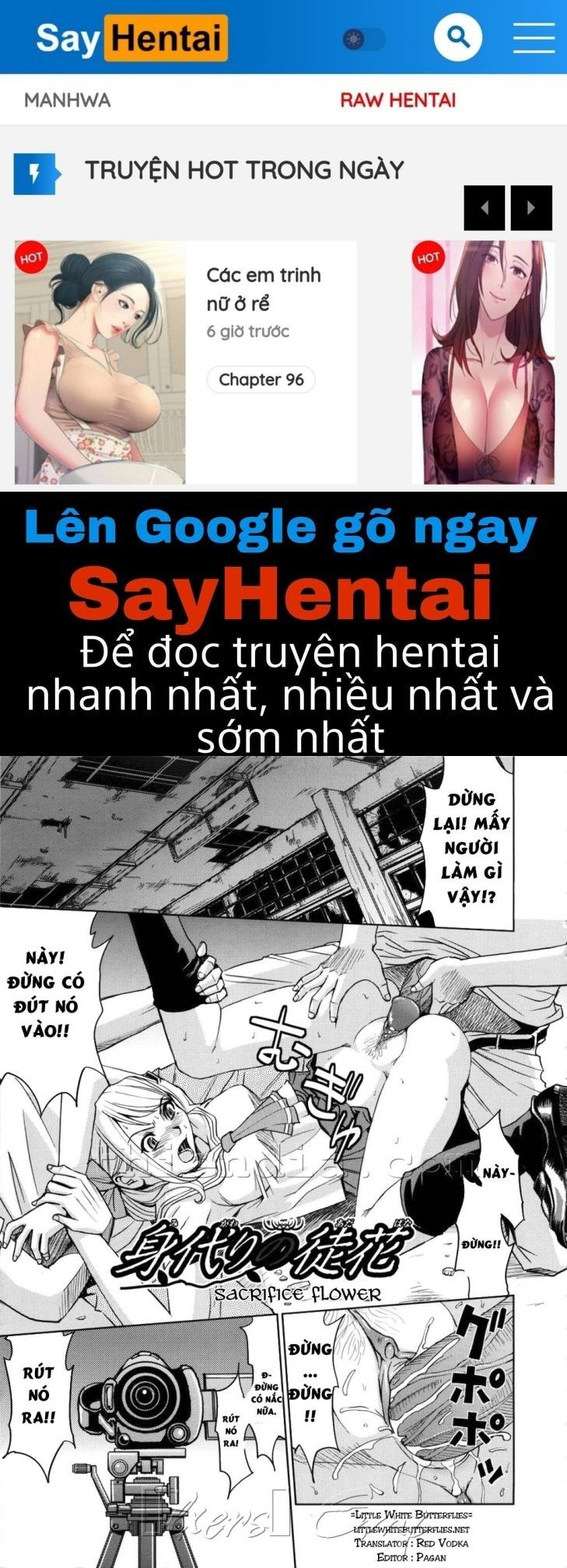 đọc truyện Hijiri Kangoku Gakuen Chương 13 ảnh 1 tại Giả Dược