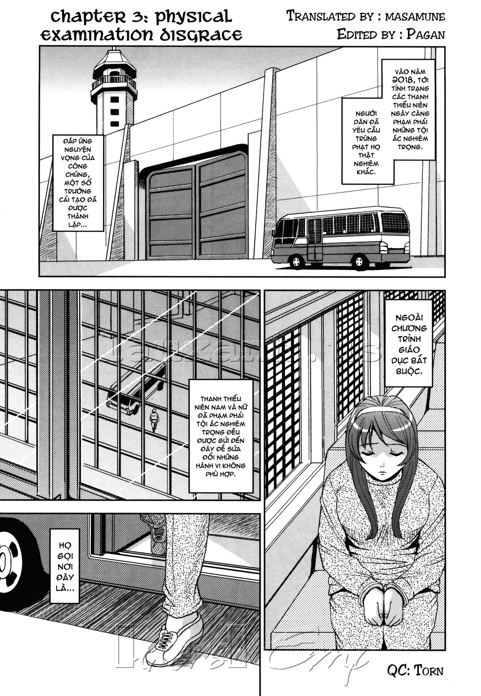 đọc truyện Hijiri Kangoku Gakuen Chương 3 ảnh 1 tại Giả Dược