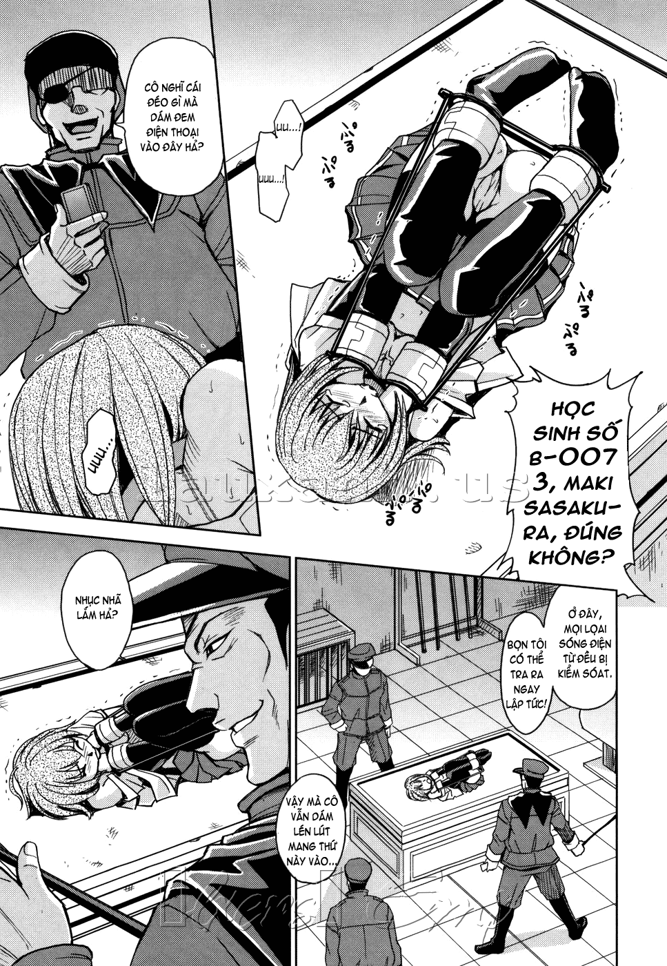 đọc truyện Hijiri Kangoku Gakuen Chương 4 ảnh 17 tại Giả Dược
